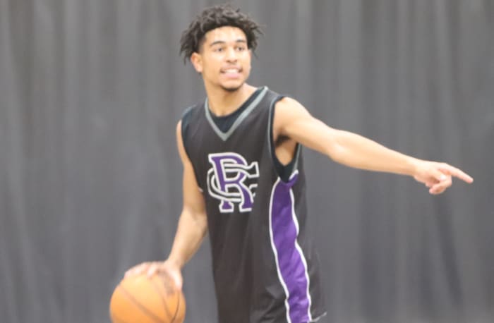 Rancho Cucamonga point guard Aaron Glass photos by John Murphy, 12-28-2023120720235